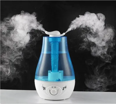 Produktbild von 3L Ultraschallbefeuchter, 25W Ultraschall-Luftbefeuchter Ultraschall Raumluftbefeuchter mit LED für zu Hause und im Büro