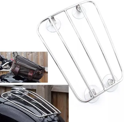 Immagine prodotto di Portapacchi per serbatoio moto portapacchi GK1 cromo