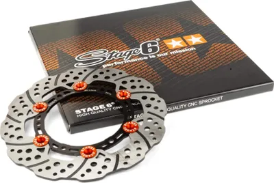 Produktbild von Stage6 R/T 220mm schwimmender Vorderbremsscheibe für VESPA GTS