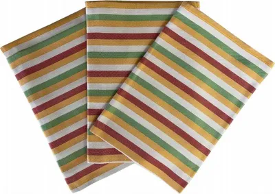Obrázek produktu pro Utěrky Bambus 50x70 cm Pruh žlutý, 3 ks