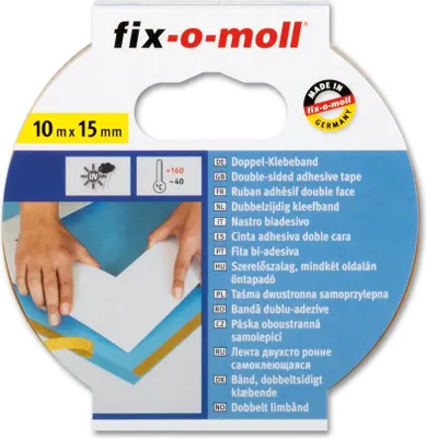 Produktbild von Doppel-Klebeband transparent fix-o-moll