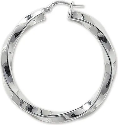 Image de Boucles d'Oreilles Femme Argent fin 925 - 30mm; TRS17371MM30