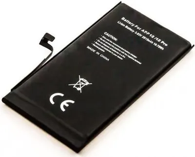 Produktbild von Akku für Apple iPhone 12 Li-Pol 3,83 Volt 2815 mAh schwarz