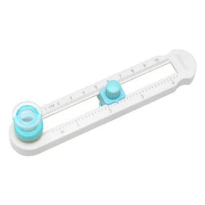 Produktbild von Mini Kreisschneider für Papier, 2–20 cm Durchmesser, 360° Drehung, verstellbarer Papierschneider für Scrapbooking, Karten und Basteln