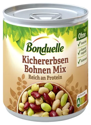 Immagine prodotto di Miscela di ceci e fagioli Bonduelle (212 ml)