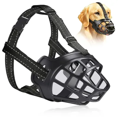 Immagine prodotto di Museruola regolabile e versatile per cani, ideale per l'addestramento