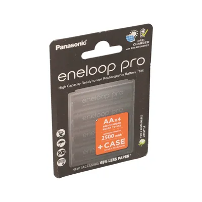 Image de Panasonic Eneloop pro Mignon Batterie rechargeable 2500 mA