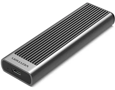 Obrázek produktu pro Vention M.2 NVMe SSD Enclosure (USB 3.1 Gen 2-C) with Heat Sink Gray Aluminum Alloy Type