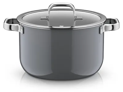 Image de WMF Fusiontec Mineral Pro, Kochtopf mit Deckel, 24 cm, Platinum 3201114121 4000530760173