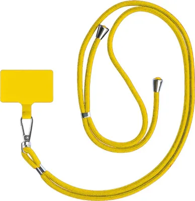 Produktbild von Handykette universal - verstellbare abnehmbare Handy Kette für Smartphone - Gelb