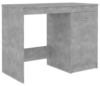 Produktbild von Moderner Schreibtisch in Betonoptik, 100 x 50 x 76 cm