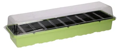 Produktbild von KINZO Pflanzkasten 3-teilig, 20 Töpfe, 530x145x70 mm