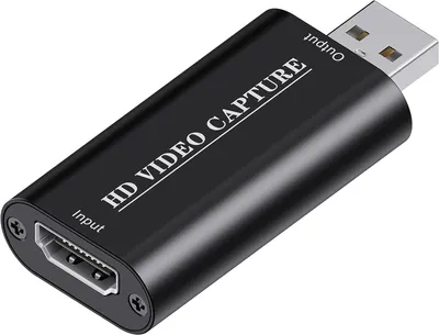 Image de Carte de capture vidéo 4K HDMI, adaptateur USB, convertisseur HDMI 1080P vers USB 2.0 pour les jeux et le streaming