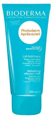 Imagen del producto de Bioderma Photoderm Loción-Crema Postsolar para Piel Sensible, 200 ml