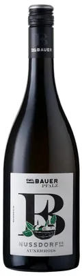 Produktbild von Emil Bauer Nussdorf Auxerrois, Trockener Weißwein aus der Pfalz (1 x 0.75l)