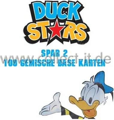 Immagine prodotto di Disney Duck Stars - Spar 2 - 100 carte base gemelle