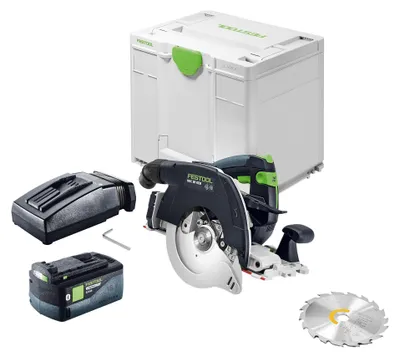 Produktbild von Festool HKC 55 KEB-Basic Akku Handkreissäge 18 V 160 mm Brushless + 1x Akku 5,0 Ah + Ladegerät + Systainer