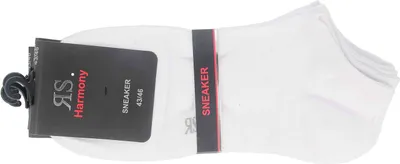 Produktbild von RIESE - Damen und Herren Sneaker Socken 45222 4er Pack - Weiß, Größe:43-46
