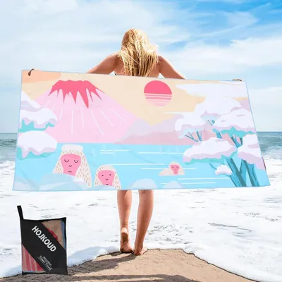 Produktbild von Strandtuch Mikrofaser 160x80cm Schnelltrocknend Ultraleicht für Sport & Strand