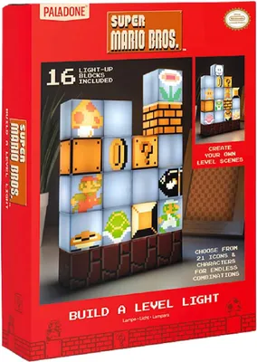 Produktbild von Numskull Games Super Mario Bros Baue Eine Level-lampe Durchsichtig  Durchsichtig One Size