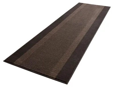 Zdjęcie produktu dla Hanse Home | Dywan nowoczesny BASIC - 80 cm x 300 cm - Brązowy - Minimalistyczny design - Wysoka trwałość
