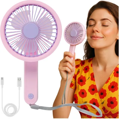 Produktbild von Ventilator, tragbarer Mini-Tischventilator, mobiler Taschenventilator