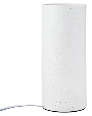 Image de Gilde Tischleuchte, "Flower", Porzellan, weiß, VE 1, H. 20 cm, D. 12 cm 32145 4063387321454
