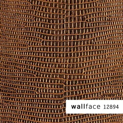 Produktbild von 1 MUSTERSTÜCK WallFace S-12894 DIN A5 | Wandpaneel Muster LEGUAN COPPER