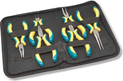 Produktbild von Donau-Elektronik 3600 Mini-Zange Set 6 Stück in Tasche