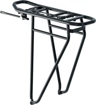 Produktbild von racktime Basic 2.0 Tour Gepäckträger 28 schwarz - Snapit 2.0 kompatibel Feder...