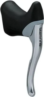Image de Levier de frein Shimano Road BL-R400 noir/argenté, la paire