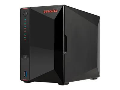 Image de Asustor AS5202T – NAS Desktop 2 baies – Intel Gemini Lake N4000 – 4K Transcoding
