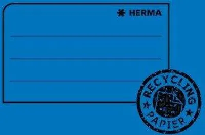 Produktbild von HERMA Heftschoner Recycling DIN A4 aus Papier dunkelblau