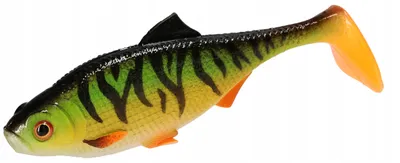 Image de Mikado MFT Roach Gummifisch, 12 cm, couleur : perche naturelle