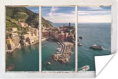 Produktbild von MuchoWow® Poster Aussicht - Insel - Wasser 30x20 cm - Plakate - Print