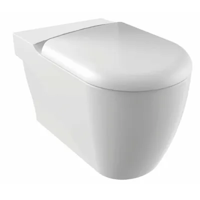 Immagine prodotto di WC combinato GRANDE XL, 42x73 cm, scarico verticale/orizzontale, bianco