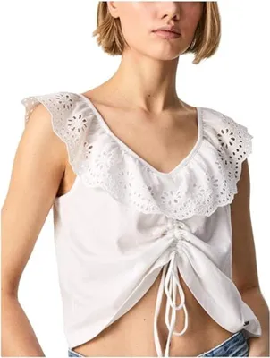 Produktbild von Pepe Jeans Buffi kurze Baumwollbluse für Frauen XL
