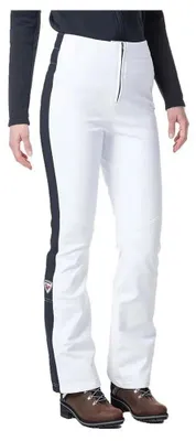 Image de Pantalon softshell Rossignol, modèle Resort, couleur blanche, taille S (pour femme)