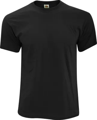 Produktbild von Originálne tričko Fruit Of The Loom Herren Screen Stars BC340 (3XL) (čierne)