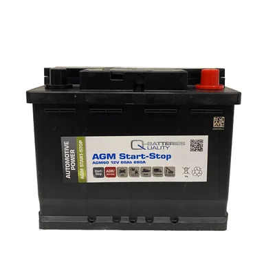 Produktbild von Q-Batteries Start-Stop Autobatterie AGM60 12V 60Ah 680A