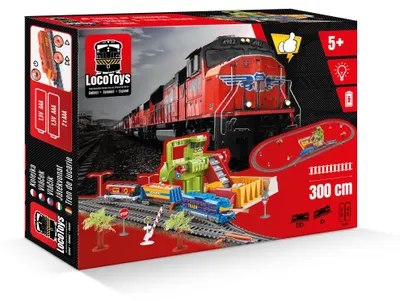 Obrázek produktu pro Hřiště Locotoys Steinbruch s vláčkem pro děti