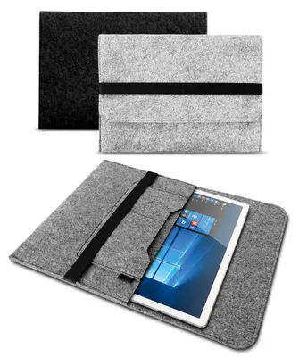 Produktbild von Sleeve Tasche für VALE Tablet V12X / V12E LTE Tablet Hülle Filz Case SchutzhülleNotebook Sleeve Farbe:Grau