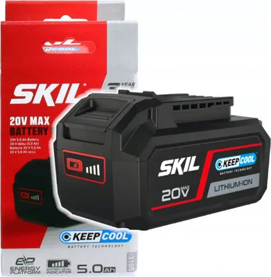 Produktbild von Skil BR1E3105AA, Akku, Lithium-Ion (Li-Ion), 5 Ah, 20 V, Skil, Blau