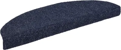 Obrázok produktu pre vidaXL Samolepiace podložky na kroky 15 ks 65x21x4 cm Modrá polkruhová veľká