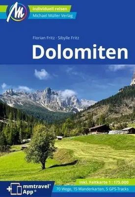 Obrázek produktu pro MICHAEL MÜLLER Reiseführer Dolomiten