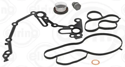 Produktbild von ELRING 308.590 Dichtungssatz Kurbelgehäuse für VW Golf VII Schrägheck (5G1, BQ1, BE1, BE2) Polo Schrägheck (6R1, 6C1) Golf VII Variant (BA5, BV5)