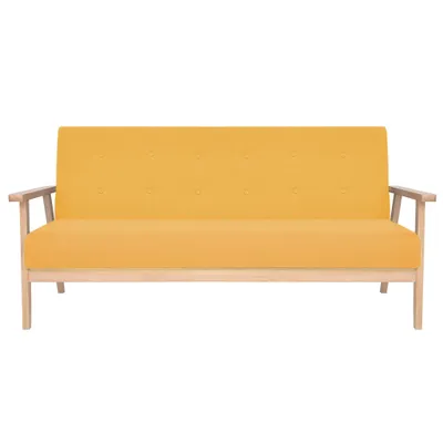 Zdjęcie produktu dla VidaXL 244659, Żółty, Poliester, 1580 mm, 670 mm, 735 mm, 146 cm