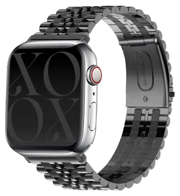 Produktbild von Apple Watch stahlarmband - Jubilee (schwarz)