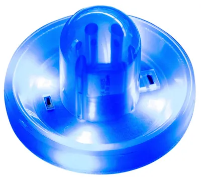Produktbild von Carromco Airhockey Pusher "LED", Blau