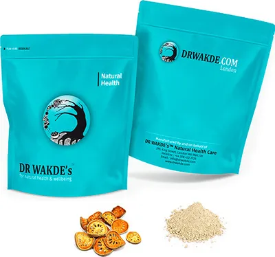 Produktbild von DR WAKDE'S Bilva Fruchtpulver (Bael Frucht | Aegle Mermelos) - 1 kg (2.2lb) | Rein, Raw & Getrocknetes Pulver | Ayurveda-Kräuter | Vegan | Nichts hinz
